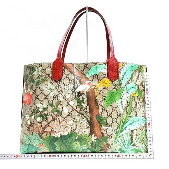 Gucci Tote Bag Brown PVC 4478325 - Picture 2 of 9